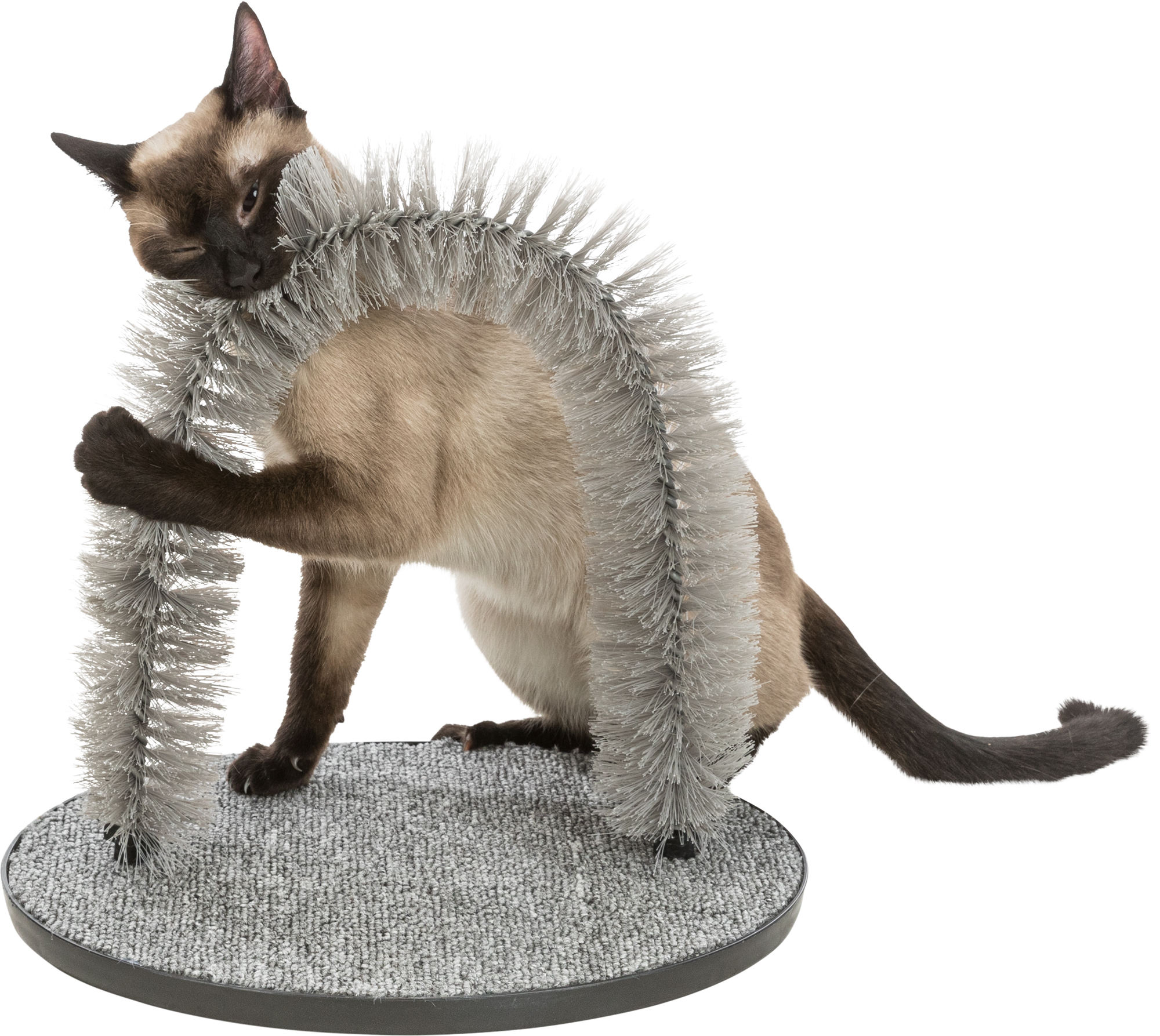 Arco de Masaje y Cuidado del Pelaje para Gatos - Imagen 8
