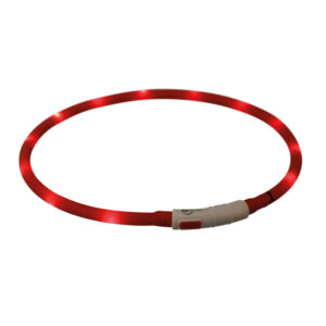 Collar Luminoso de Aro Flash USB Trixie - Imagen 2