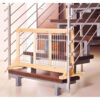 Barrera extensible perros 65 108 x 50 cm Haya