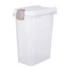Barril para Alimento 15l 22 41 33 cm Transparente Blanco
