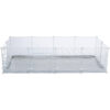 Base para la caja interior Gris Blanco 140 70 cm