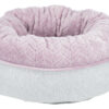 Cama JUNIOR redonda 40 cm Gris Claro Lila Claro
