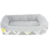 Cama de peluche Bunny 30 6 22 cm Colorido Gris