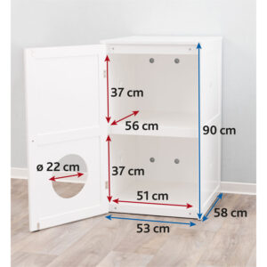 Casa para Gatos con 2 Pisos - Imagen 9