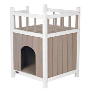 Caseta Exterior con Balcón para Gatos Cat's Home natura - Imagen 3