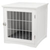 Caseta para Perros y Gatos S 485151 cm Blanco