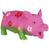 Cerdo Latex floreado Sonido original animal 20 cm