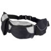 Cinturon Bolsa Nylon extra 62 125 cm Negro Gris