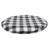 Cojin Termico para Microondas 26cm Blanco Negro