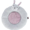 Colchoneta conejo JUNIOR 40 cm Gris Claro Lila Claro