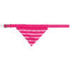 Collar Nylon con Panuelo XS 1924 cm 10 mm Fucsia