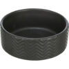 Comedero Ceramica 0 4 l 13 cm Negro