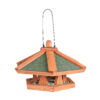 Comedero Pajaro Natura Colgante 42 24 cm Madera Pino