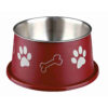 Comedero Spaniel Acero Inoxidable Plastico 0 9 l 15 cm Variado