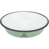 Comedero, esmalte/acero inoxidable 3 Comedero esmalte acero inoxidable Verde 0 2 l 12 cm