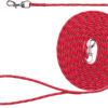 Correa de rastreo para cachorros JUNIOR 4 m 4 mm Rojo