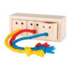 Cubo de snacks Interactivo Madera 16 x 6 x 7 cm