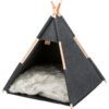 Cueva Tipi fieltro 55 65 55 cm Antracita