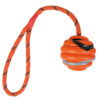 Pelota con Cuerda Pesada Caucho Natural 6 cm 30 cm