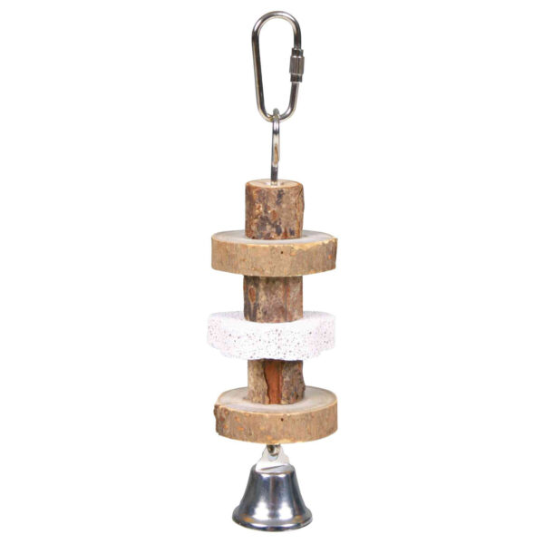 Madera para Mordisquear con Piedra de Lava x 4 UNIDADES