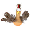 Pollo Roly Poly Plumas y Sonido 10 cm