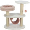 Poste RascadorIsabella 70 cm Blanco Rosa