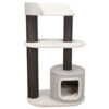 Poste Rascador Cara XXL 128 cm Gris