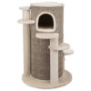 Poste Rascador Oskar XXL 114 cm Crema Marron moteado