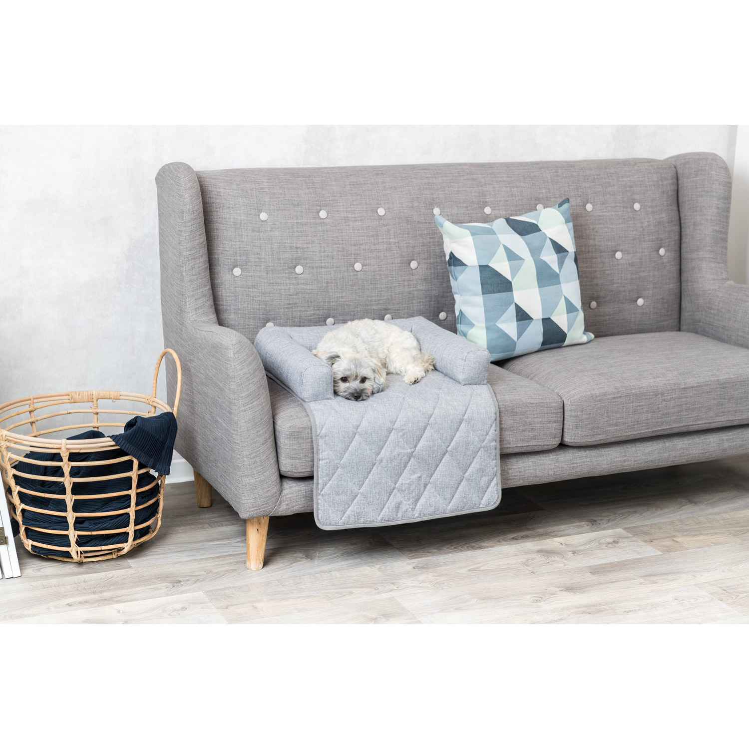 Protector de Muebles Cama para Perros Nero - Imagen 9