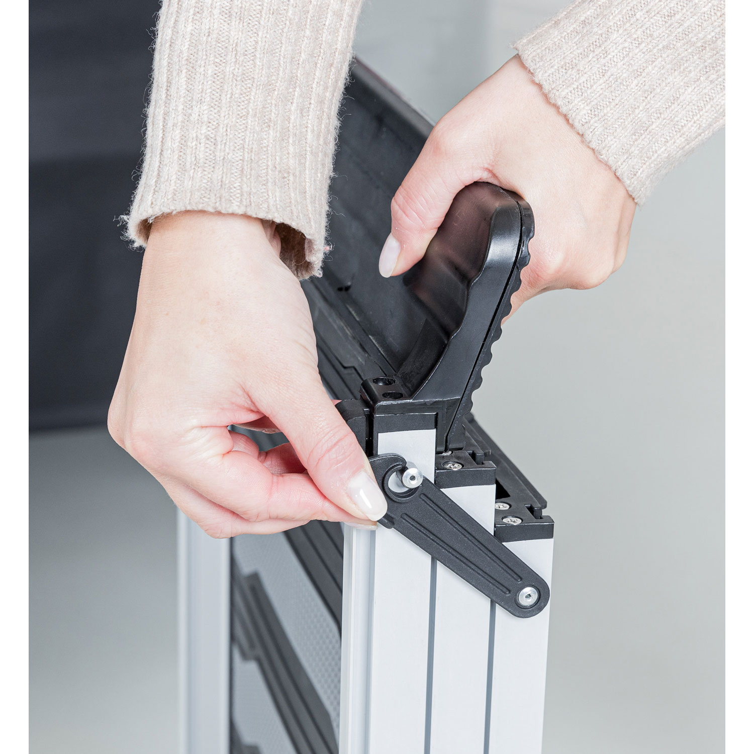 Rampa Telescópica 3 Pasos, aluminio/TPR - Imagen 8