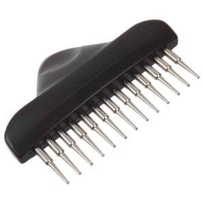 Rastrillo Metal Pelo Largo x 3 UNIDADES - Imagen 3