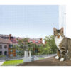 Red proteccion 2 x 1 5 m Transparente