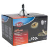 Reflector con Abrazadera para Lámpara con malla protectora 5 Reflector Lampara 14 cm ProThermalSocket 100W