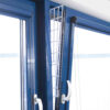 Rejilla ventana inclinada Lateral 62 16 7 cm Blanco