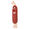 Salchicha Pequena con Cuerda Vinilo 11 cm