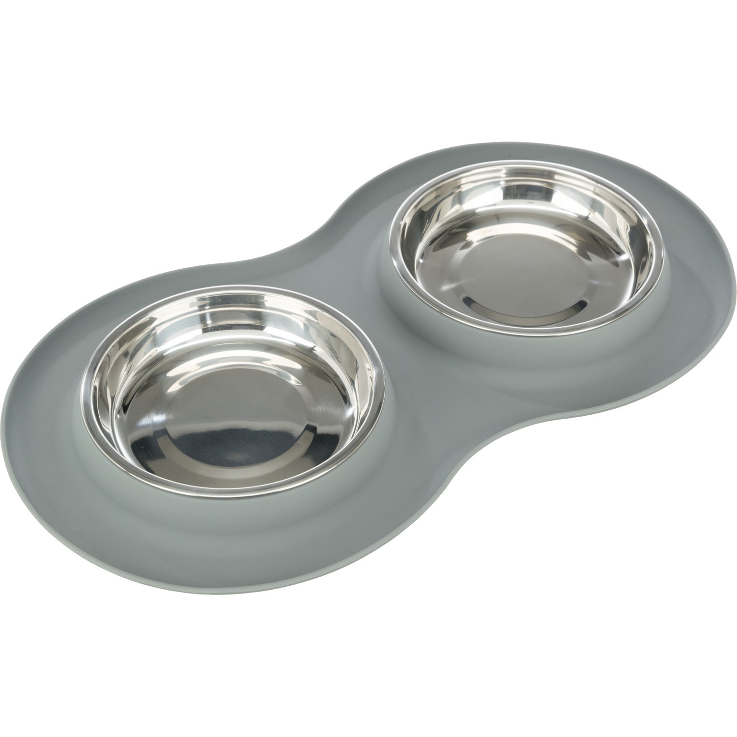 Set de comederos, silicona/acero inoxidable - Imagen 4