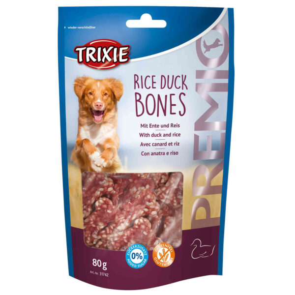 PREMIO Rice Duck Bones x 6 PACKS