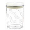 Tarro Alimento Snack Plastico 1 5l 12 17 5 cm Blanco