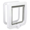 Trampilla Gatos 2 Opciones 20 x 22 cm Blanco