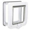 Trampilla Gatos 4 Opciones 20 x 22 cm Blanco