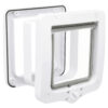 Trampilla Gatos 4 Opciones Tunel 20 x 22 cm Blanco