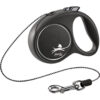 flexi BLACK DESIGN Cuerda Enrollable XS 3 m Negro