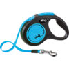 flexi New NEON Cinta Enrollable S 5 m Azul Neon