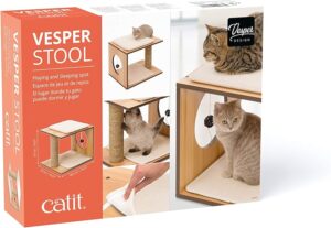 Catit Vesper Stool nogal - Imagen 3
