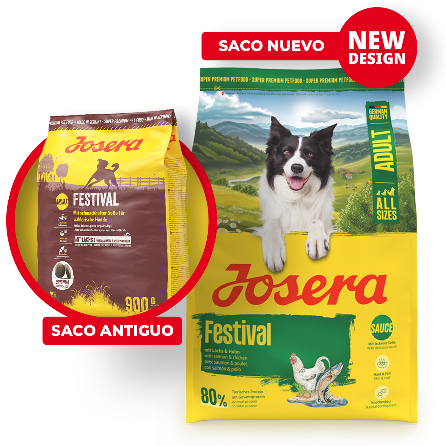 Josera Festival con salmón 1 Josera Festival con salmón