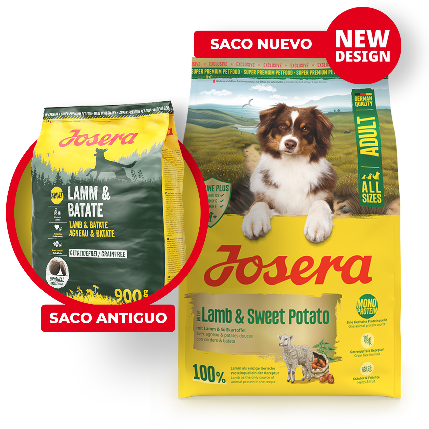 Josera Cordero y Batata