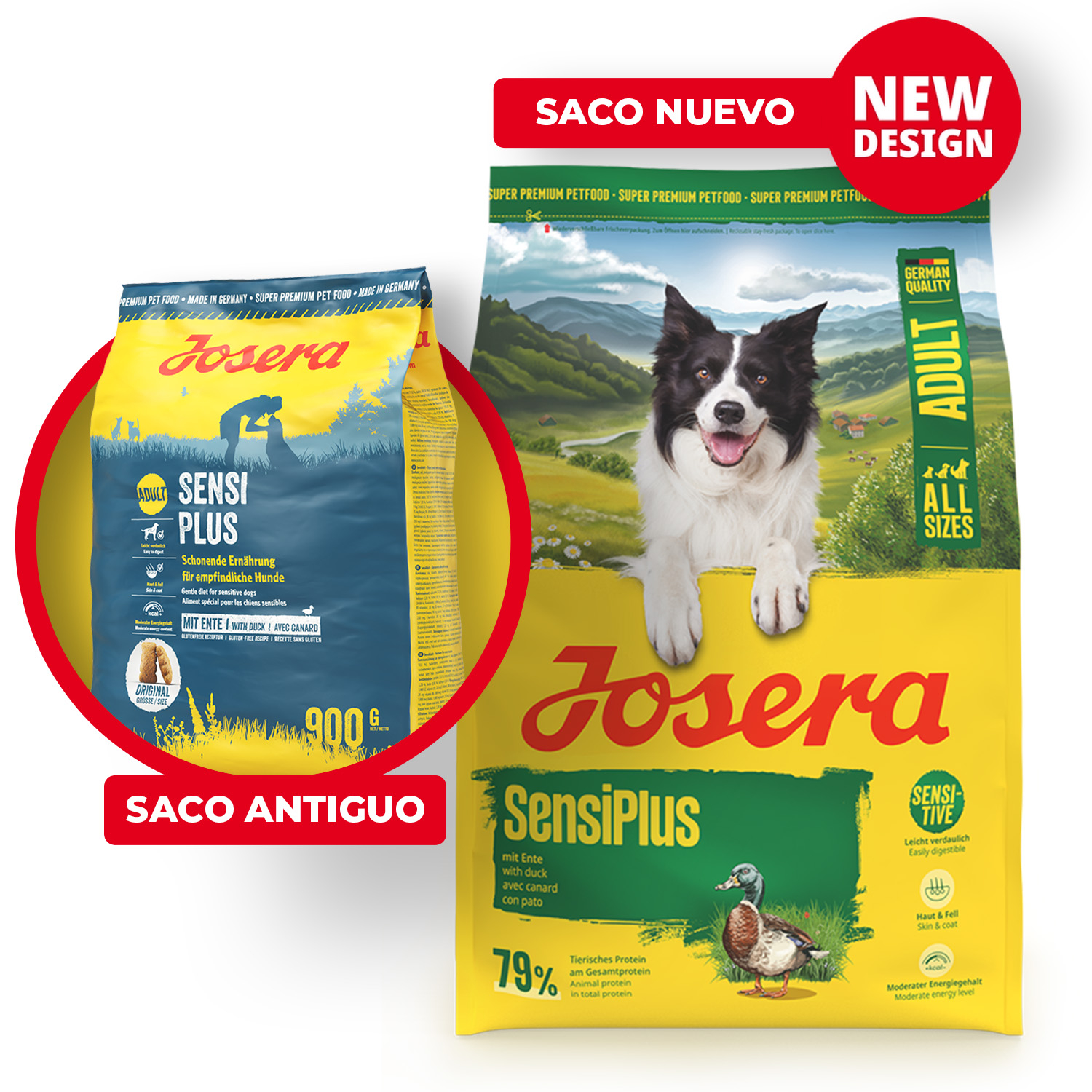 Josera Sensi Plus con pato